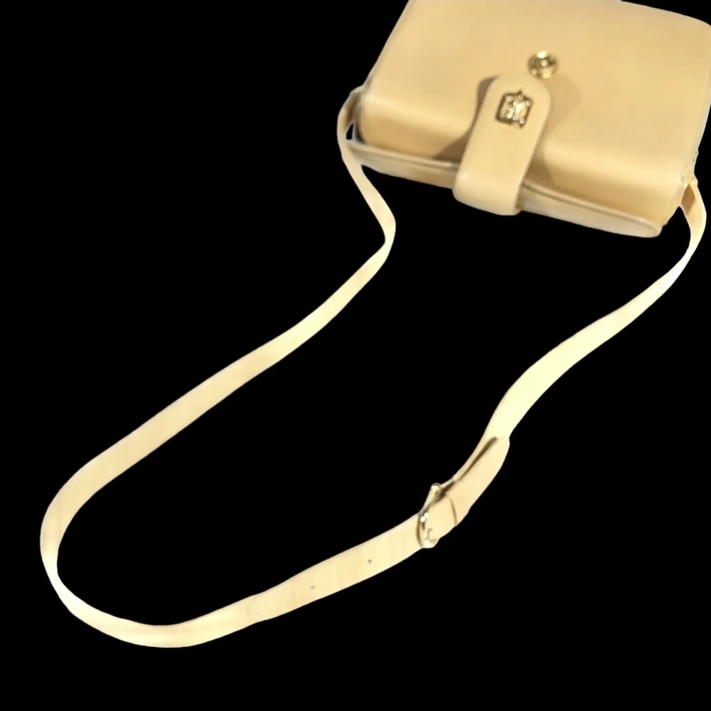 Celine Cream Crossbody Bag with Textured Finish - Picture 6 of 13